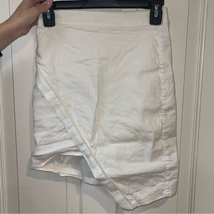 Bebe - White Skirt
